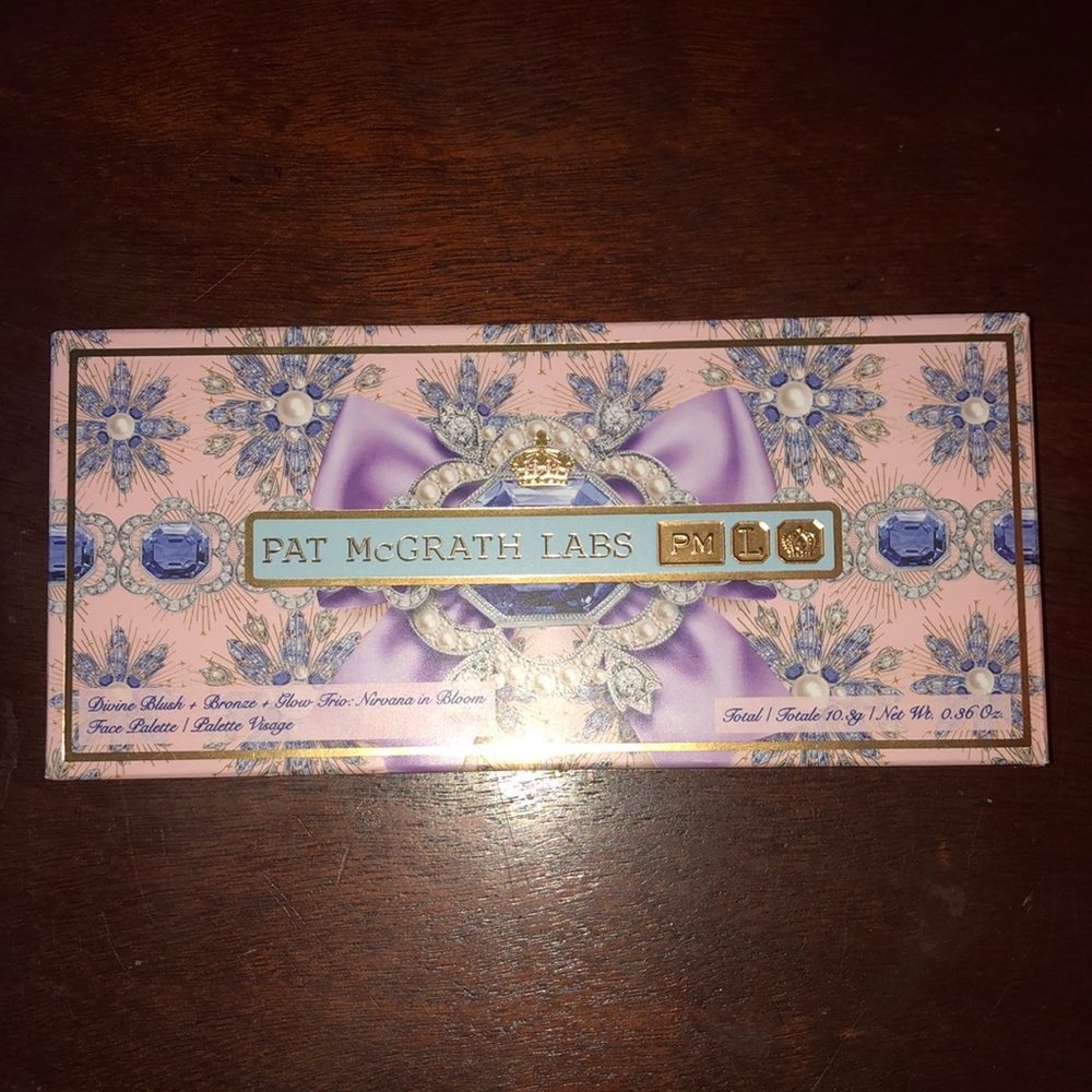 PAT MCGRATH LABS NIRVANA IN BLOOM Face Pallette Trio Bronzer Blush and Highlight